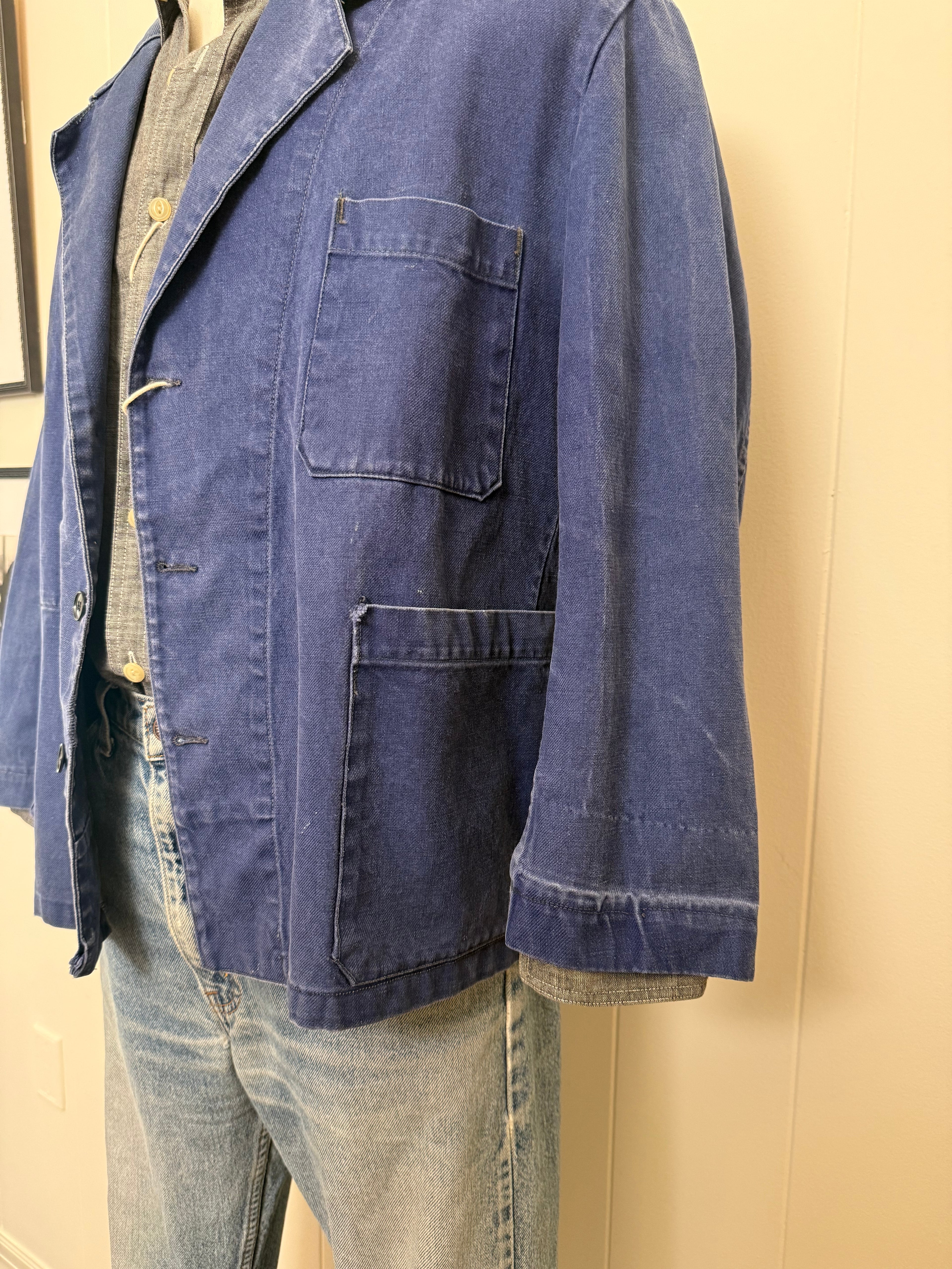 Vintage 1950s French Chore Jacket