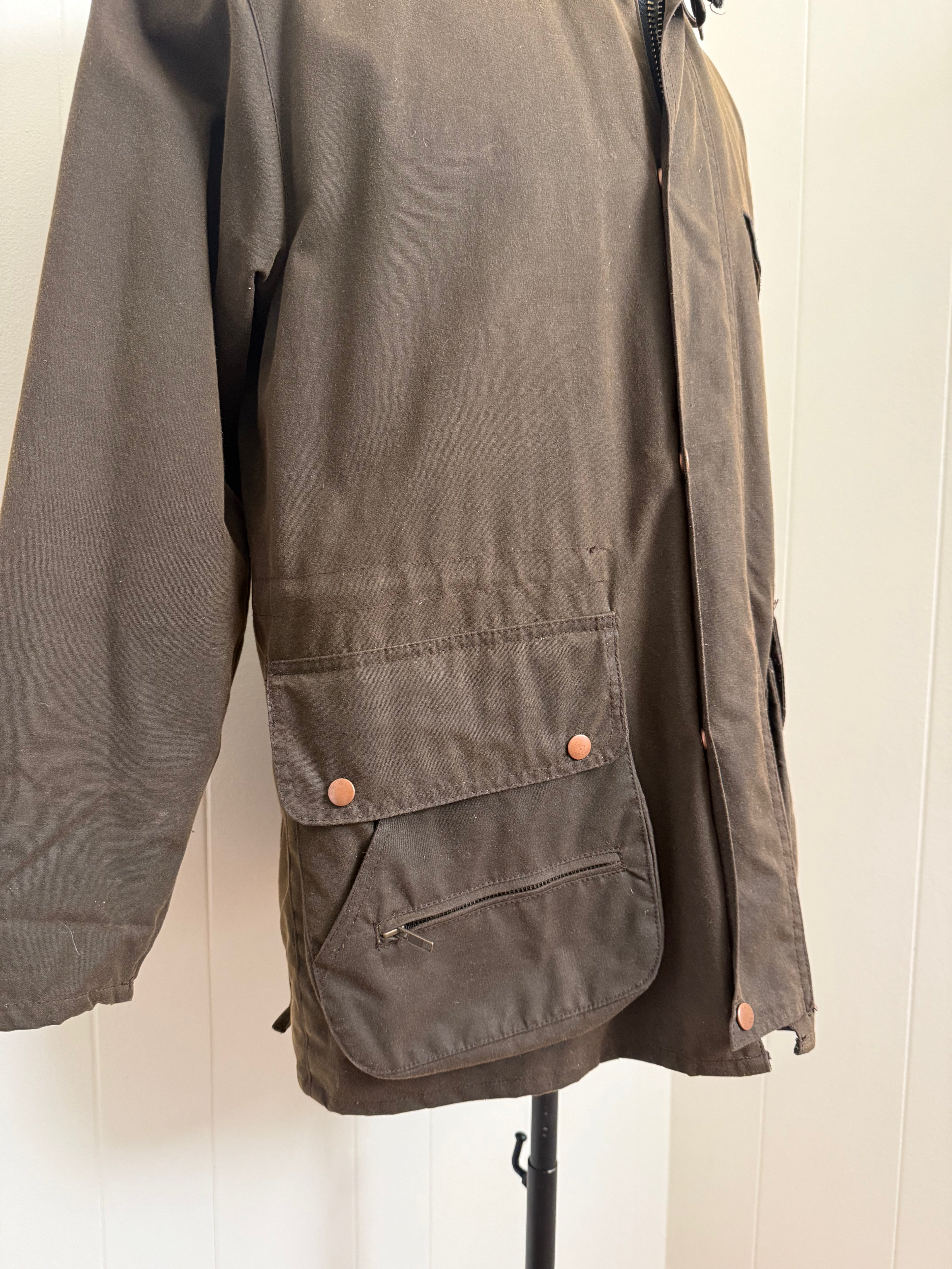 Vintage 1990's Waxed Cotton Field Jacket