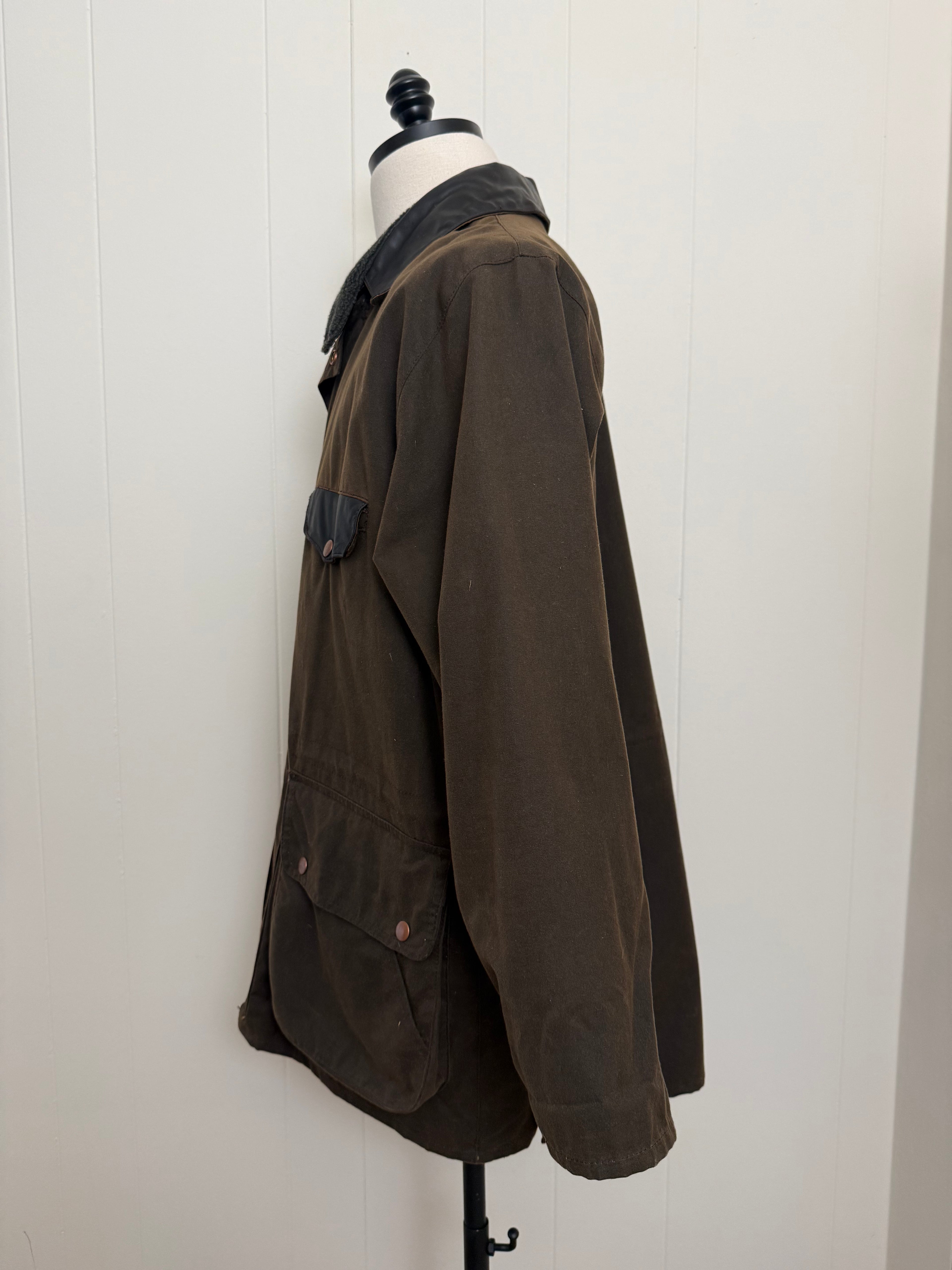 Vintage 1990's Waxed Cotton Field Jacket