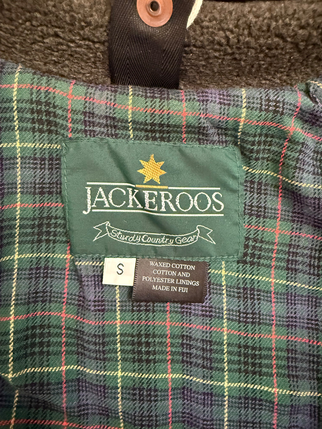 Vintage 1990's Waxed Cotton Field Jacket