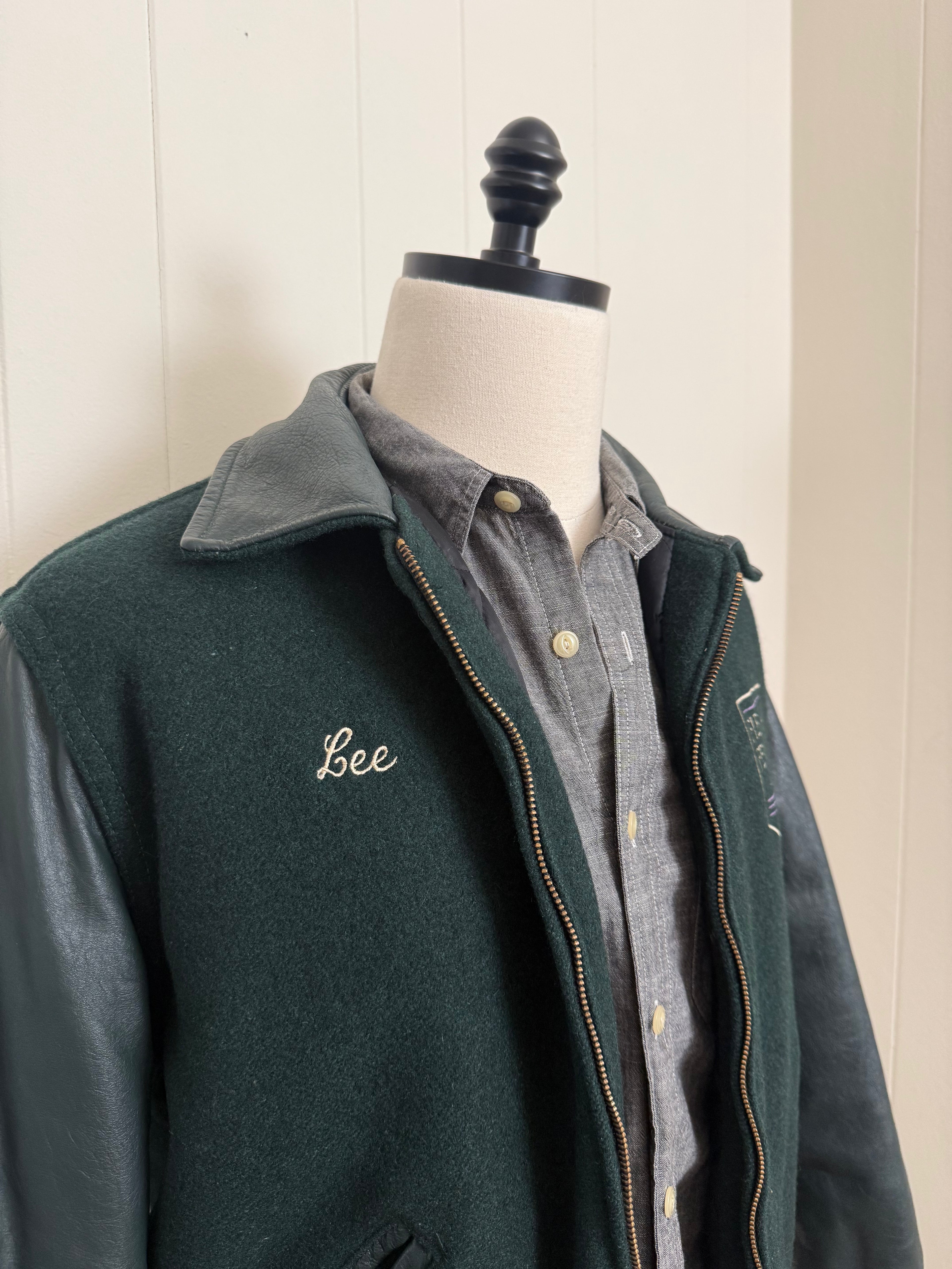 Vintage Equestrian Letterman's Jacket