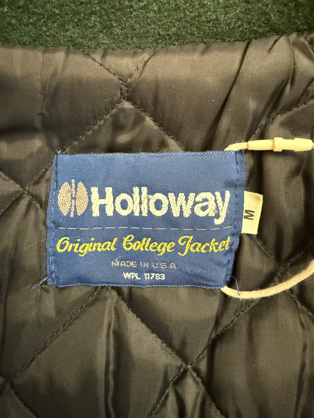 Vintage Equestrian Letterman's Jacket