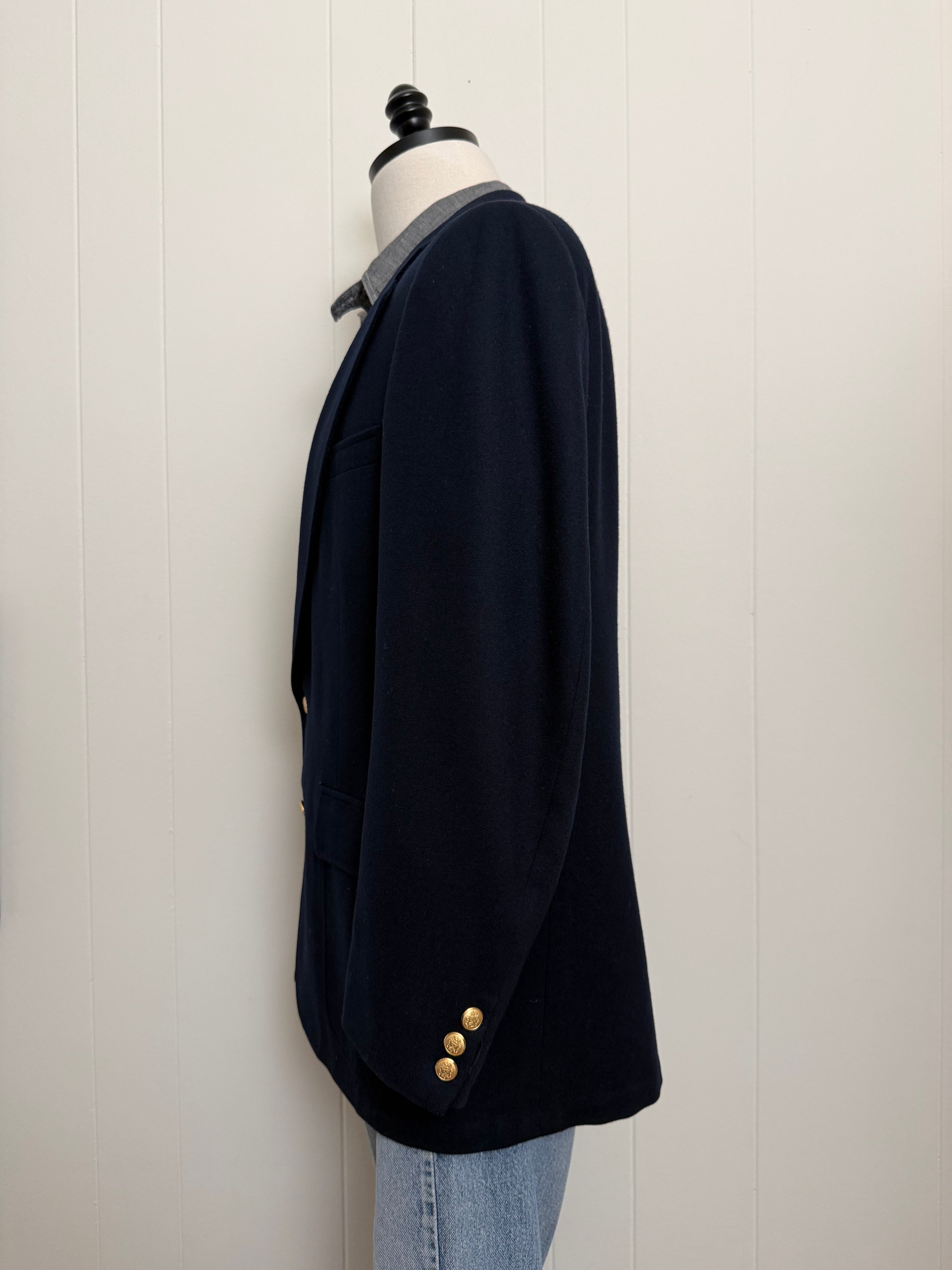 Vintage Navy Blazer