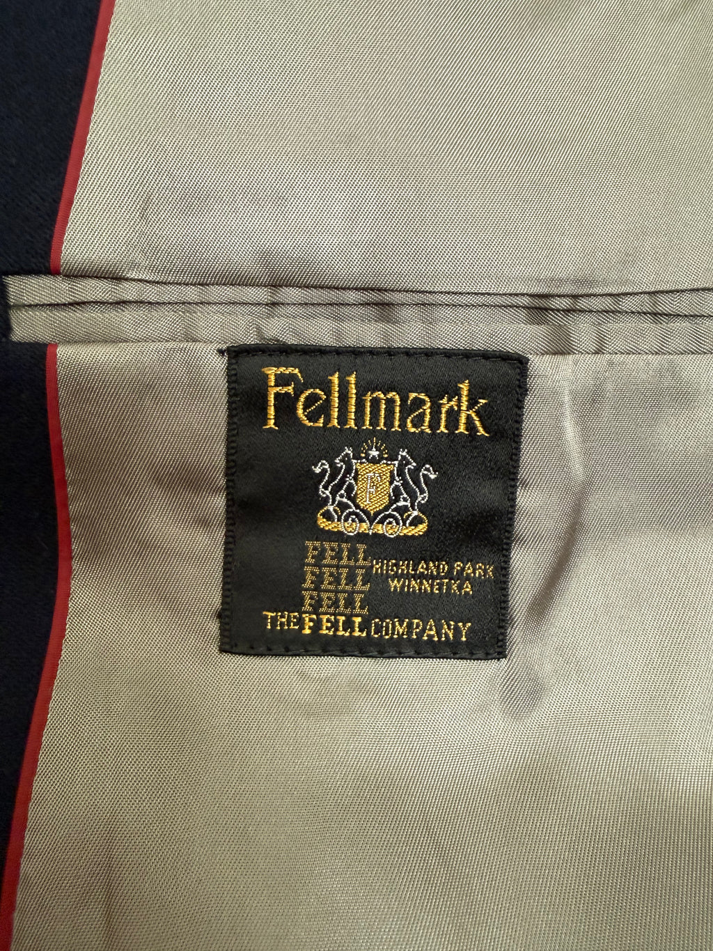 Vintage Navy Blazer