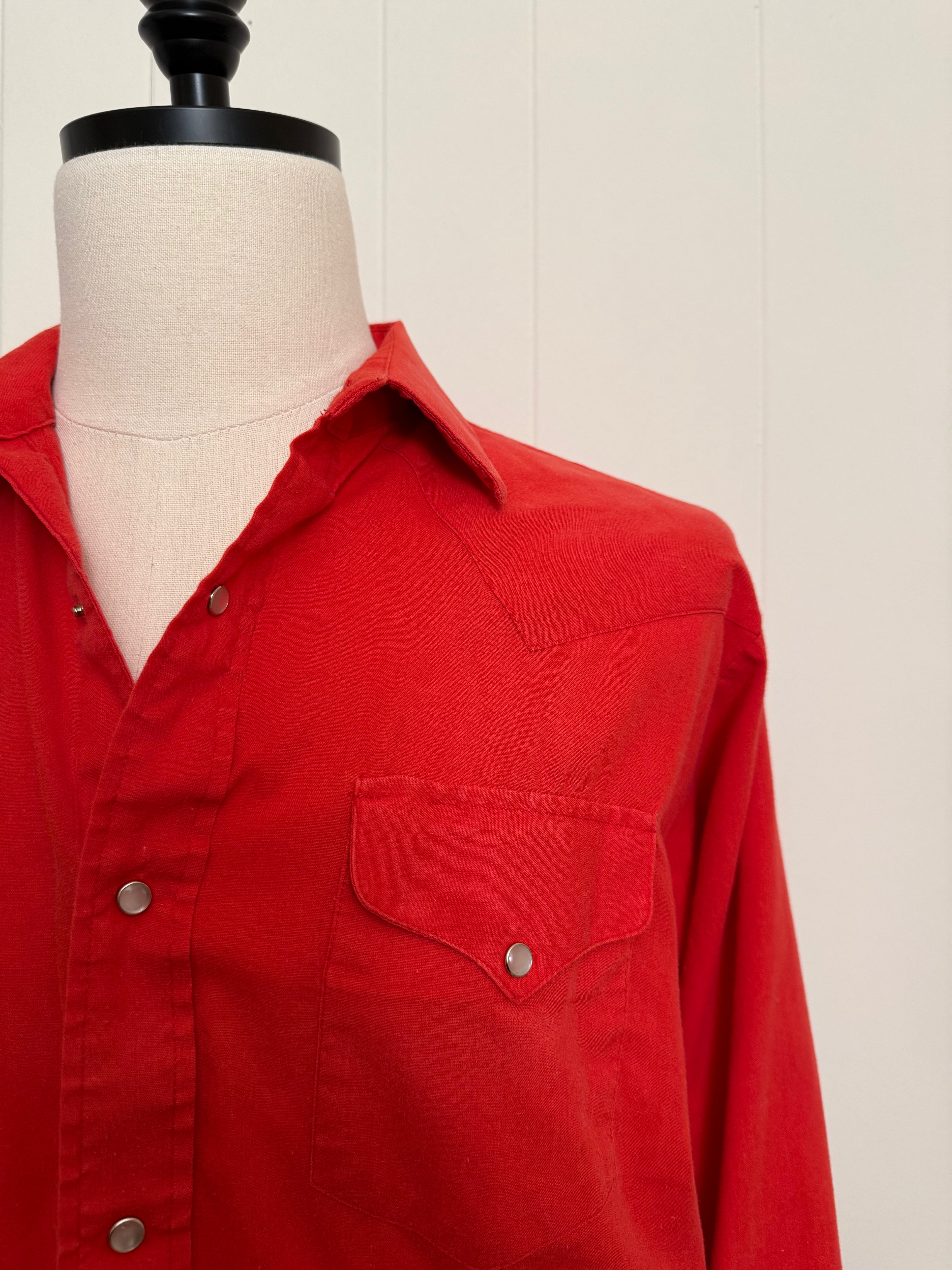 Vintage 1980's Western Pearl Snap Shirt