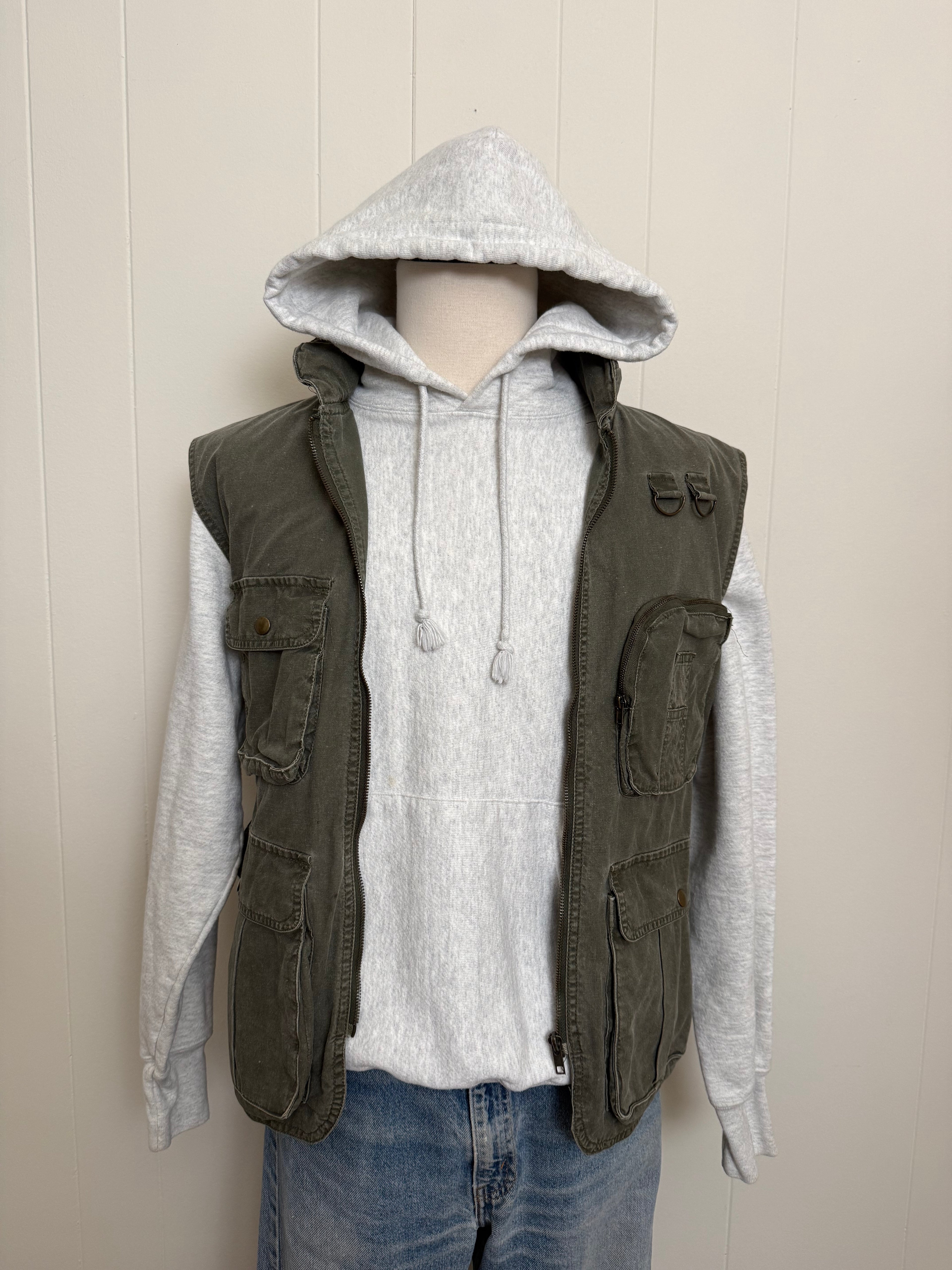 Vintage Champion Reverse Weave Hooded Sweatshirt