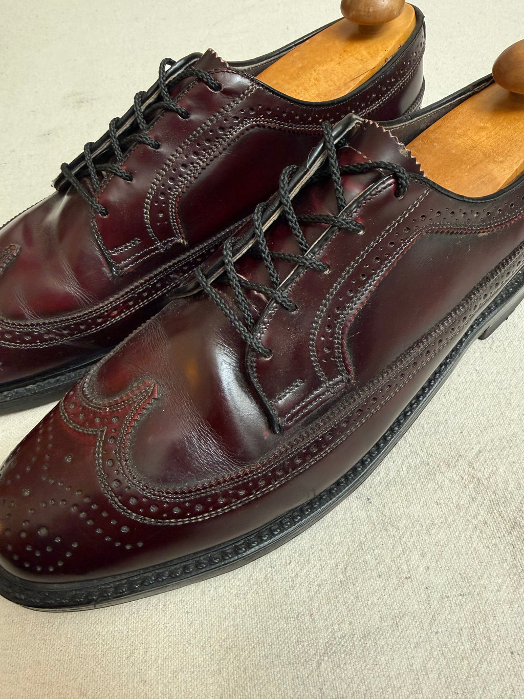 Vintage Leather Brogues