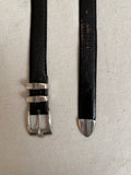 Vintage Leather Western Belt - 42