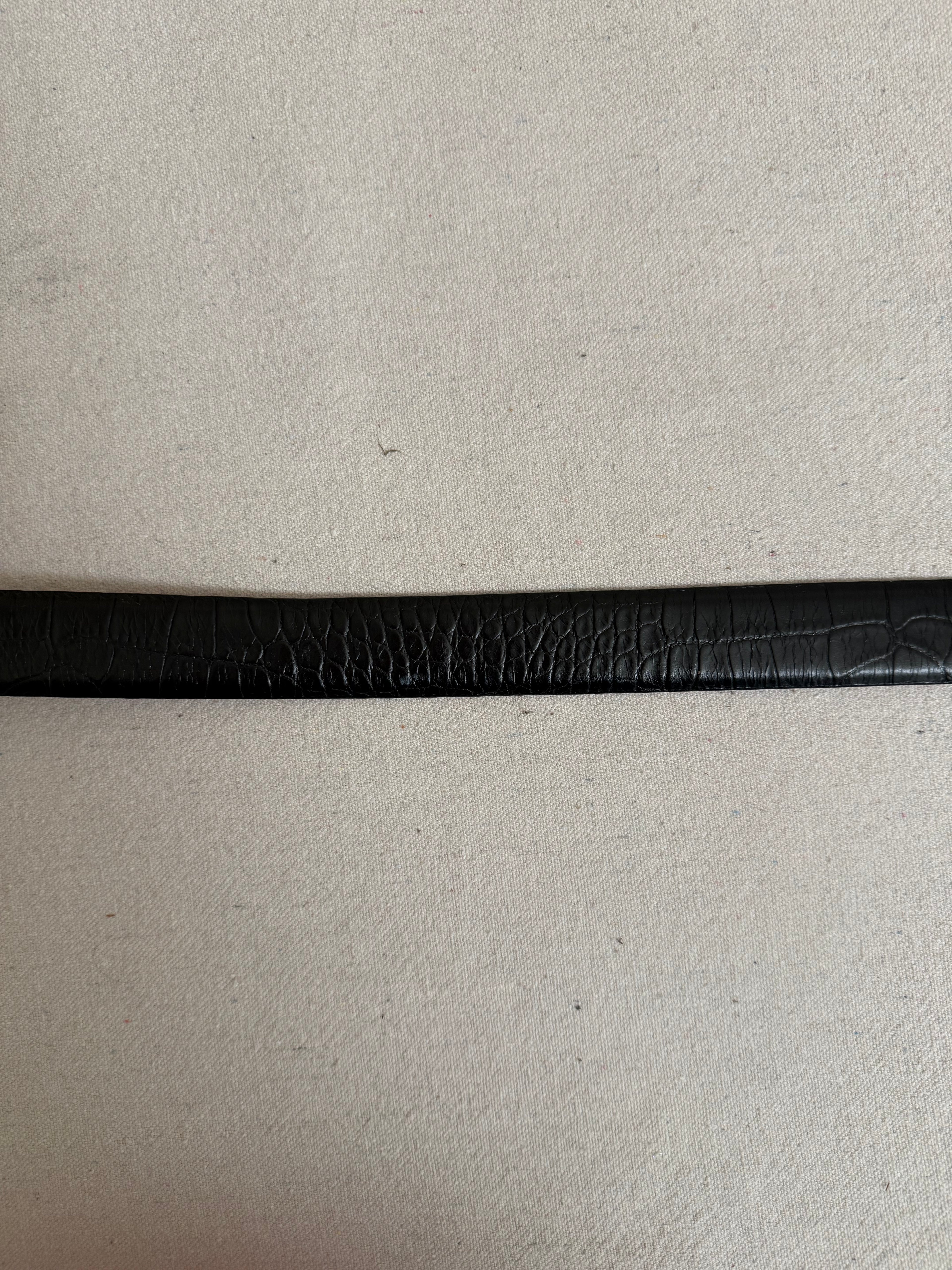 Vintage Leather Western Belt - 42