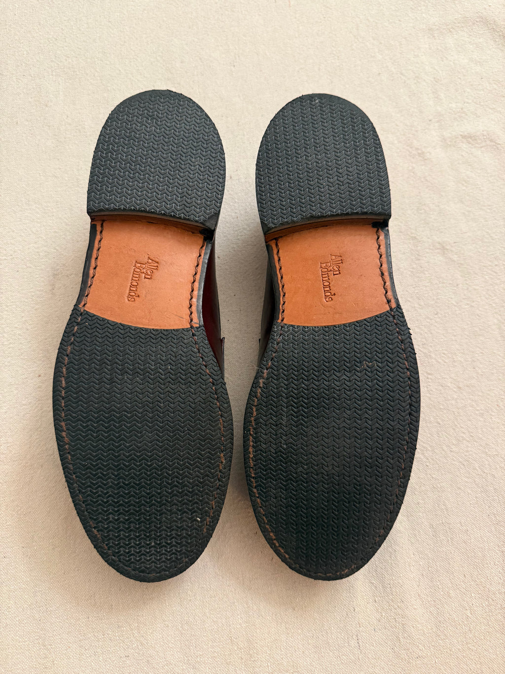Vintage Brown Leather Loafers