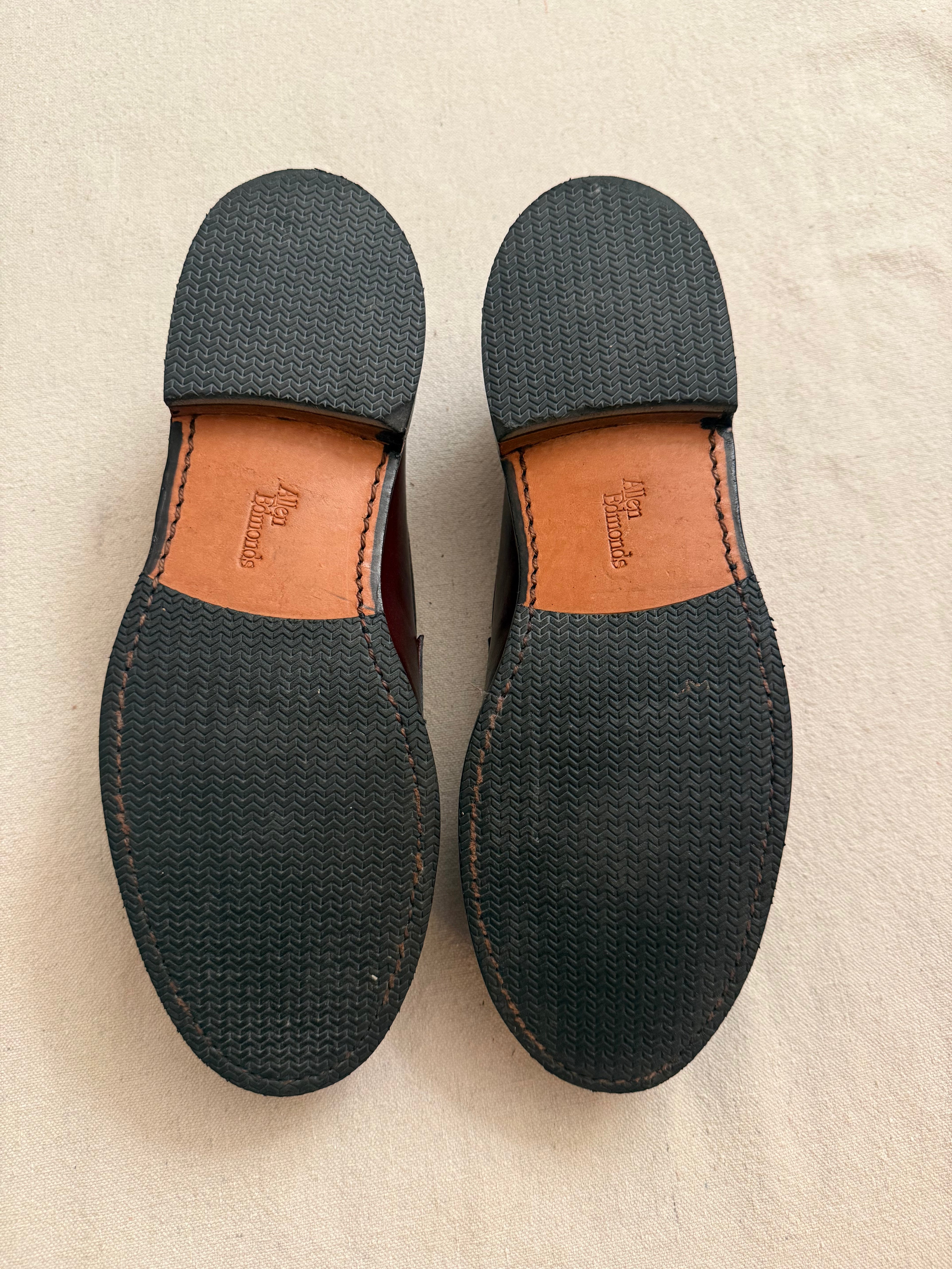 Vintage Brown Leather Loafers